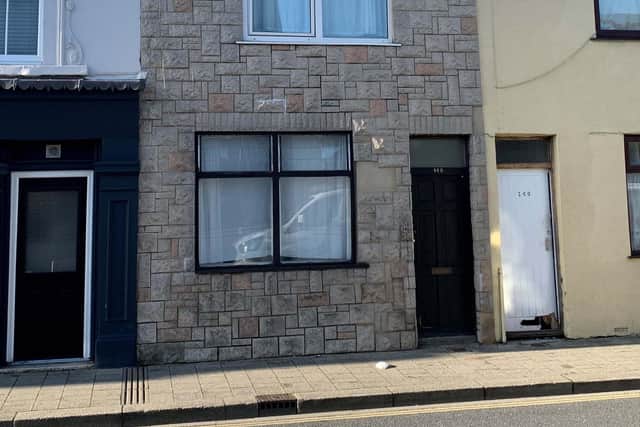 A two-bedroom terraced house at 148 Fawcett Road, Southsea, will also be at the auction.