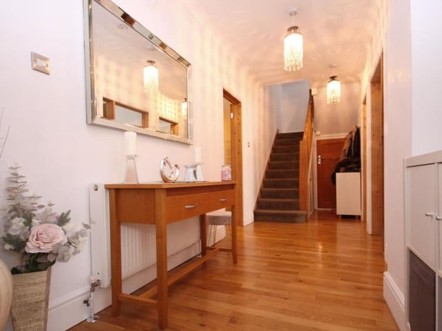 This property comes with four bedrooms, two bathrooms and two reception rooms as well as off-road parking.