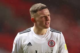 Accrington striker Colby Bishop has been linked with a move to Pompey  Picture: James Chance/Getty Images