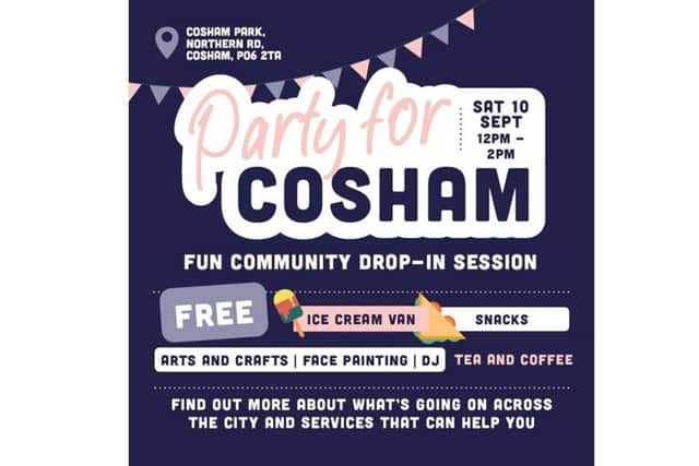 Portsmouth City Council is hosting a community Cosham Party