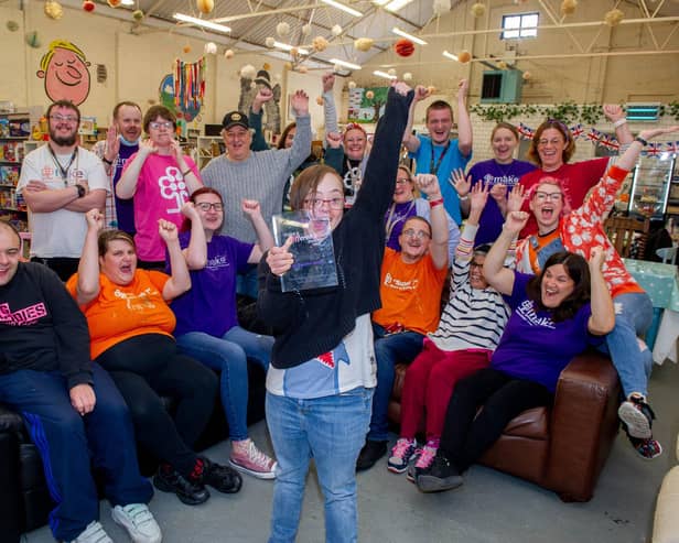 MAKE Fratton won the Together Award the BBC Radio Solent Make a Difference Awards 2022. Picture: Habibur Rahman