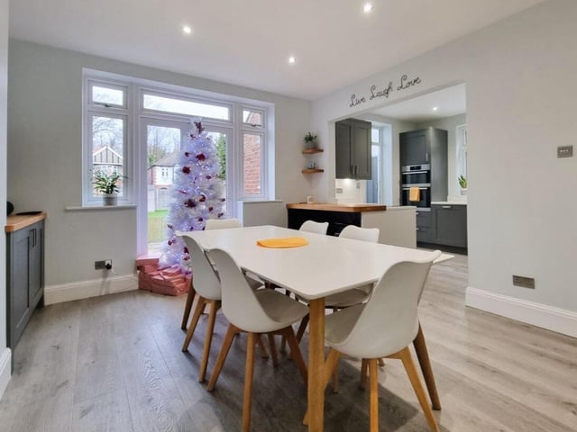 This beautiful property comes with three bedrooms, one bathroom and two reception rooms as well as a spacious back garden.