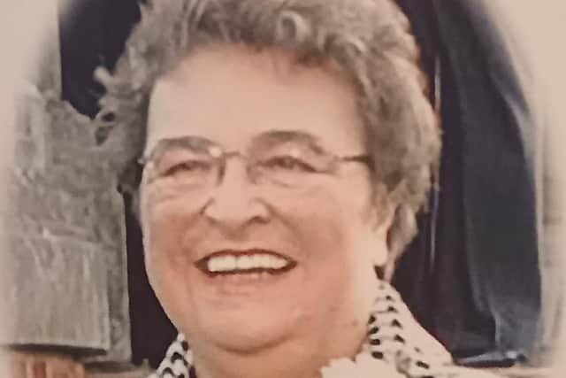 Gwen Strange, Wendy's Mother in Law, who died from dementia