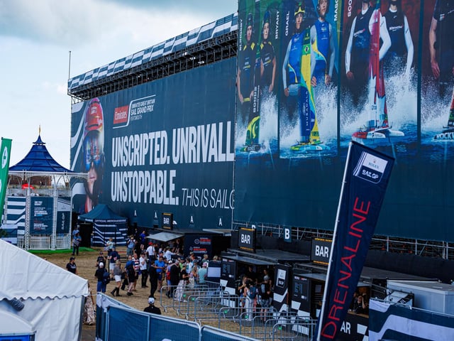 Sail Grand Prix in Southsea on Saturday