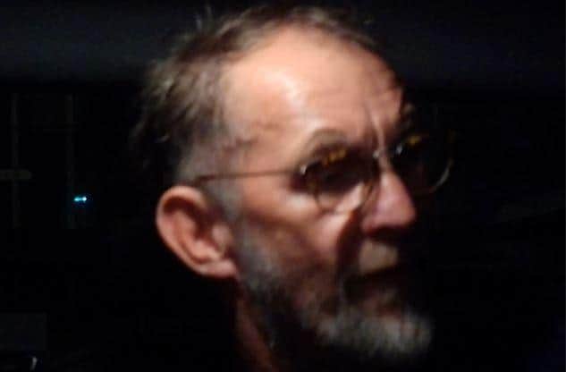 Police are hunting for this man after a taxi driver was racially abused