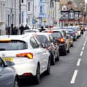 A car club could be introduced in Portsmouth to reduce car ownership and encourage more people to walk and cycle.
Pictured: The junction of St Michael's Road and Anglesea Road in Portsmouth, Hampshire. Picture by:  Malcolm Wells (180312-8276)