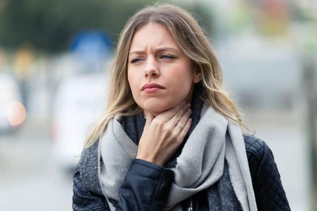 Sore throats are a common symptom of Covid - but they can be treated cheaply and naturally