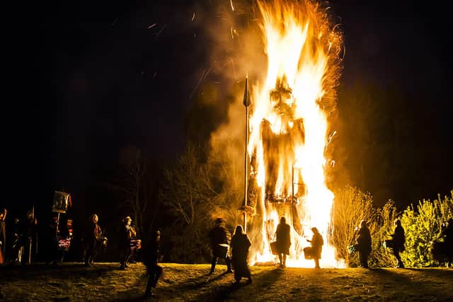 Butser Ancient Farm Beltain Festival took place on Saturday. Picture: Eleanor Sopwith