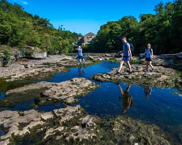 Aysgarth Falls in the Yorkshire Dales National Park