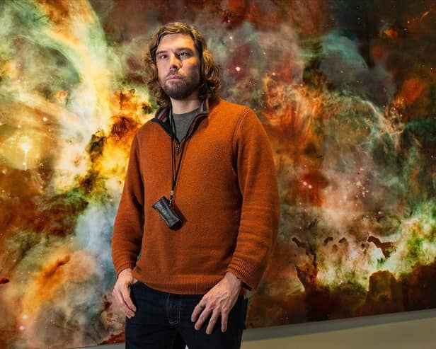 Dr Nicolas Bonne, of University of Portsmouth also appears in the Seen exhibition.