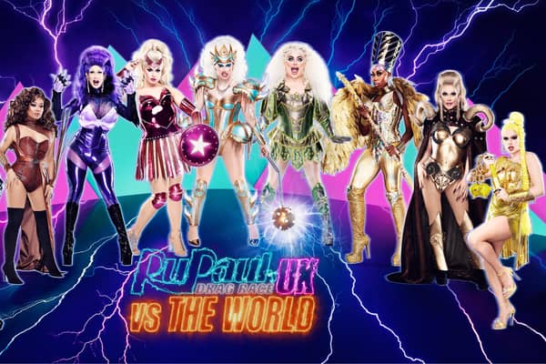 RuPaul's Drag Race UK vs The World will air on BBC Three next month.