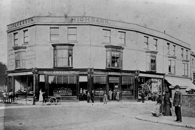 A very old image indeed. The junction of Osborne/Clarendon and Palmerston Roads circa 1870.