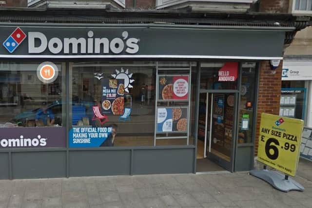 Domino's Pizza in Andover. Pic Google