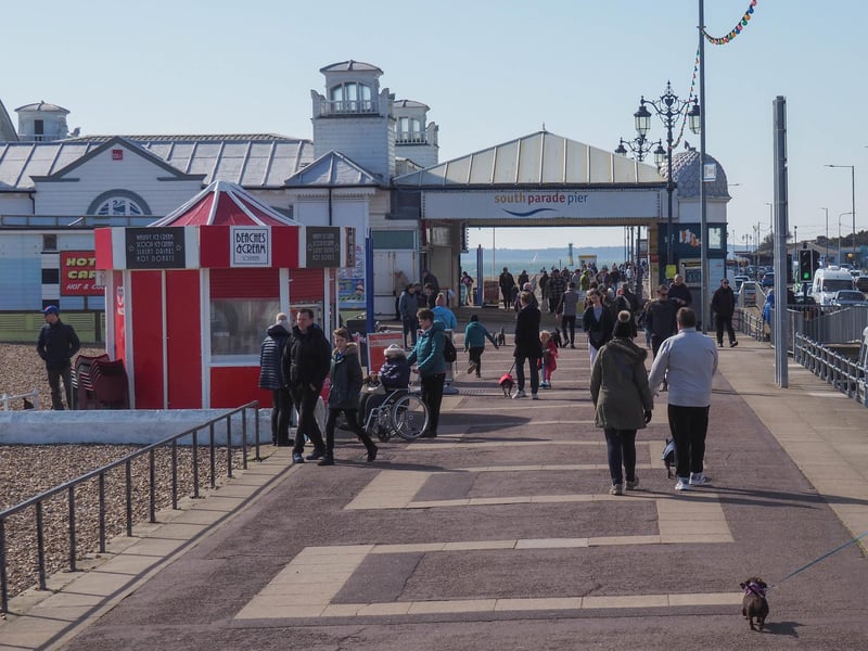 Reviewing Southsea Beach, Gary F from Gnosall wrote: 'Ok, it’s a pebbly beach and not a sandy one but it’s still a great place to spend an hour or so. Nice to see a pier in the distance too, a sure sign of a traditional English seaside.'
