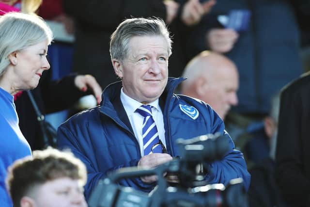 Andy Cullen is delighted with Pompey's January transfer window business which brought four players to Fratton Park. Picture: Joe Pepler