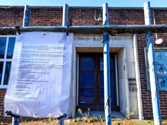 Gosport Police Station, South Street, GosportPicture: Chris Moorhouse (030126-21)