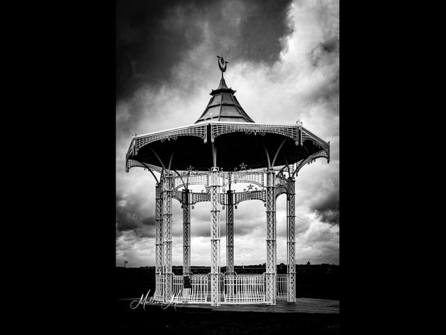 Bandstand at the seafront