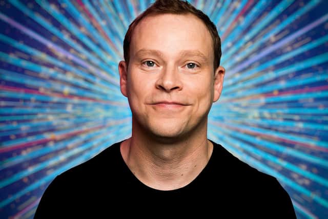 The star has left Strictly Come Dancing. Picture: BBC