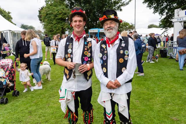 Tim Magiton and Paul Lea at the Emsworth Show Picture: Matthew Clark