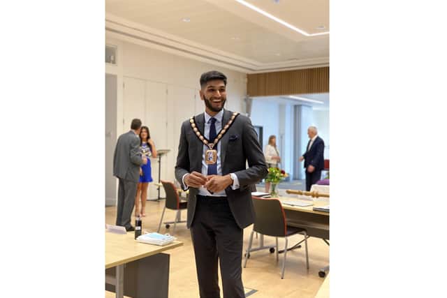 Hart Plain ward councillor Prad Bains is mayor of Havant for the 20/21 term