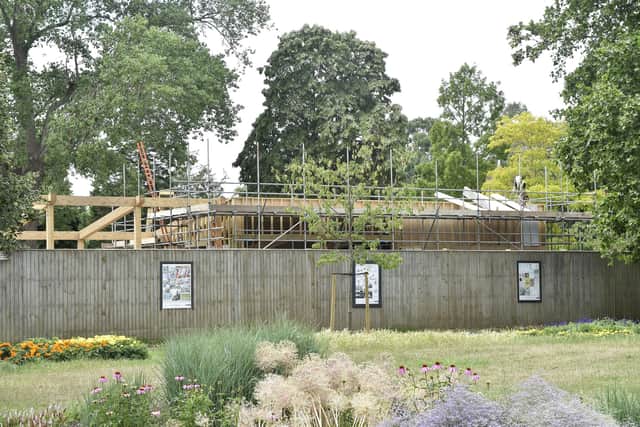 Victoria Park in Portsmouth, is being redeveloped including the creation of community hub 'The Green House'.
Picture: Sarah Standing