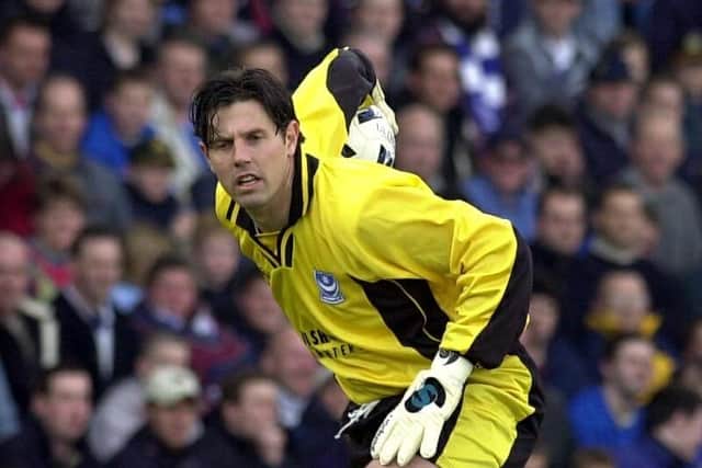 Andy Petterson suffered a disappointing return to Fratton Park after signing permanently in July 1999
