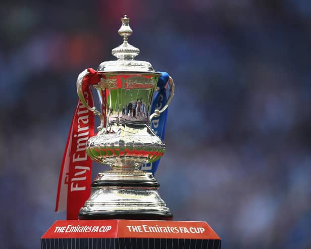The FA Cup. Photo by Laurence Griffiths/Getty Images.