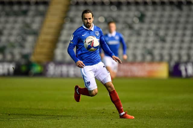 Ryan Williams is recalled to Pompey's League One side against Blackpool tonight. Picture: Graham Hunt/ProSportsImages