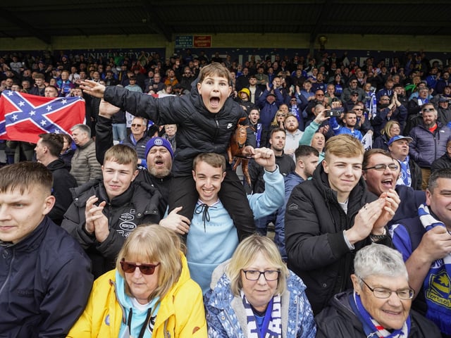 Goals from Myles Peart-Harris and Paddy Lane provided the perfect send-off for the Pompey fans