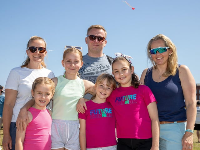 Pictured - Collins family and Kadinopoulos families from SouthseaPhotos by Alex Shute