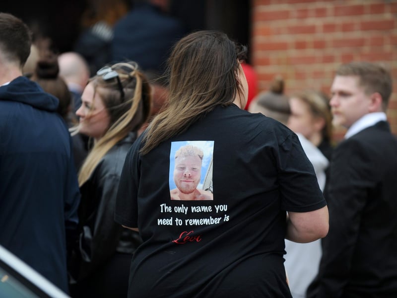 The funeral of Levi Kent took place on Thursday, December 21, 2023 at St John's Church in Forton Road, Gosport. Picture: Sarah Standing (211223-3535)