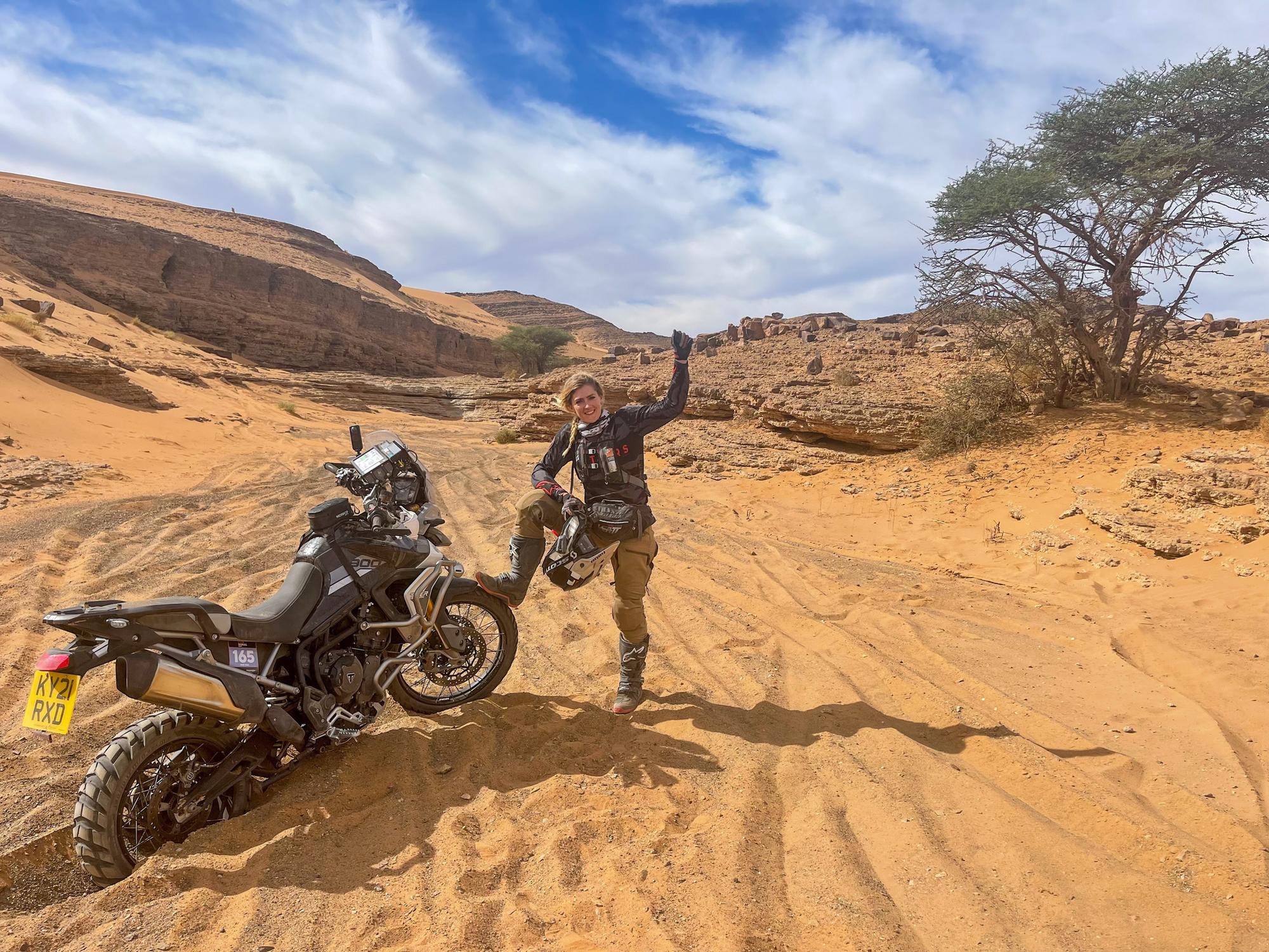 Portsmouth graduate finishes gruelling desert rally to become first ...