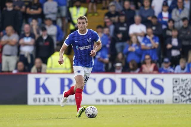 Conor Shaughnessy has kept four clean sheets in his five Pompey League One appearances so far. Picture: Jason Brown/ProSportsImages