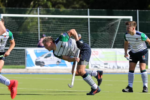 Jamie Rawlings struck twice in Havant's defeat at Teddington. Picture: Chris Moorhouse   (jpns 031021-45)