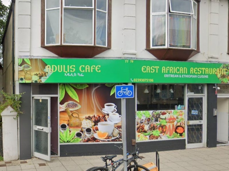 The East African Restaurant on Kingston Crescent, Portsmouth serves a range of Ethiopian and Eritrean dishes.