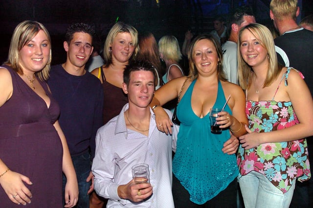 Revellers having a good time at the Time & Envy nightclub, South Parade, Southsea - (044752-0063)