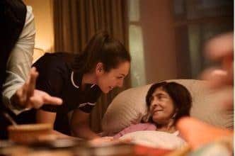 Hospice care.