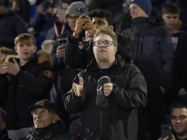 Another terrific atmosphere was generated by the Fratton faithful for the visit of Millwall.