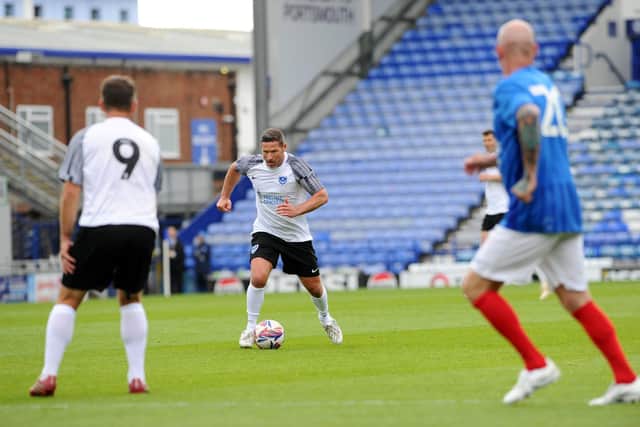 David Norris was back at Fratton Park in May for Pompey Legends v Alan Knight Celebrity XI in a charity fundraising match. Picture: Sarah Standing (050525-5972)