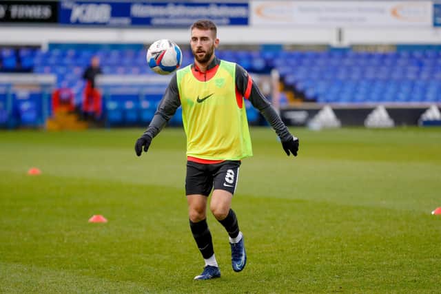 Ben Close could feature in Pompey's first friendly of 2021 - to be held next Tuesday. Picture: Simon Davies/ProSportsImages