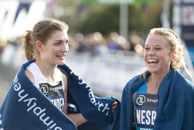 The satisfaction of completing the Great South Run