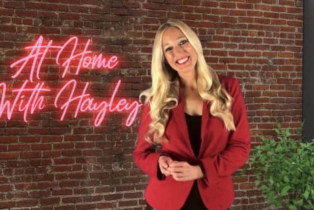 Sky TV presenter Hayley Palmer from Fareham