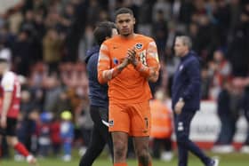 Sean Raggett has spoken glowingly about Gavin Bazunu's Pompey contribution this season. Picture: Jason Brown/ProSportsImages