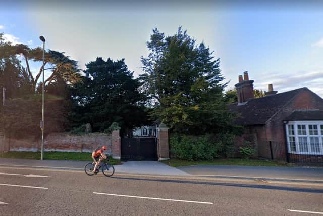 The care home would negatively affect the character of a Grade-II listed building at 23 The Avenue, Fareham, according to the council. Picture: Google Street Maps