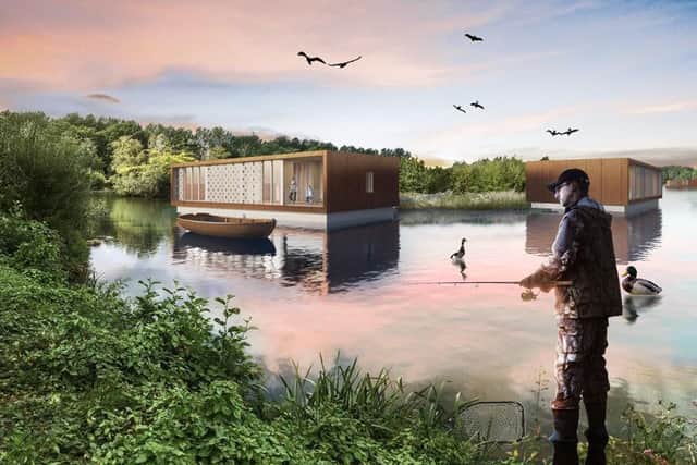Here's what the new Hollybush Lakes site could look like. Picture: Baca Architects
