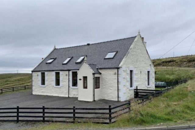 Originally built in 1880’s, this renovated historic church offers modern comforts alongside lots of character, with some remaining original features. Found in the North Mainland of Shetland, it also offers plenty of natural surrounds. On the market for 155,000 GBP.