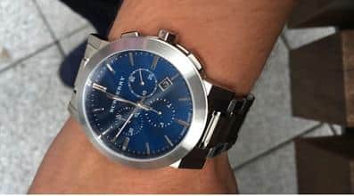 This is the watch that was stolen in the robbery. Picture: Hampshire Constabulary