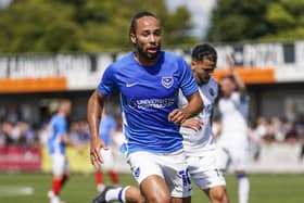 Pompey winger Marcus Harness