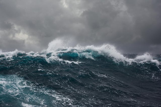 Storm Alex will hit the UK on Friday 2 October, bringing heavy rain and strong winds to Portsmouth and the south of England with a Met Office weather warning in place (Photo: Shutterstock)