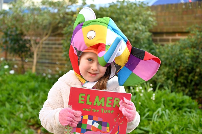 Portsmouth High School, GDST, has celebrated World Book Day. Pictured: Callie